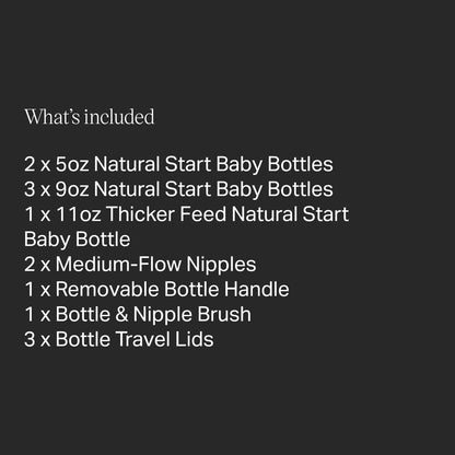 Bottle Set: Adaptable Feeding Solution