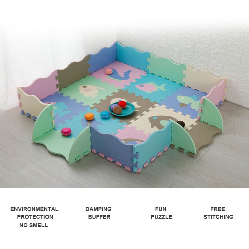 Safe & Educational Foam Play Mat