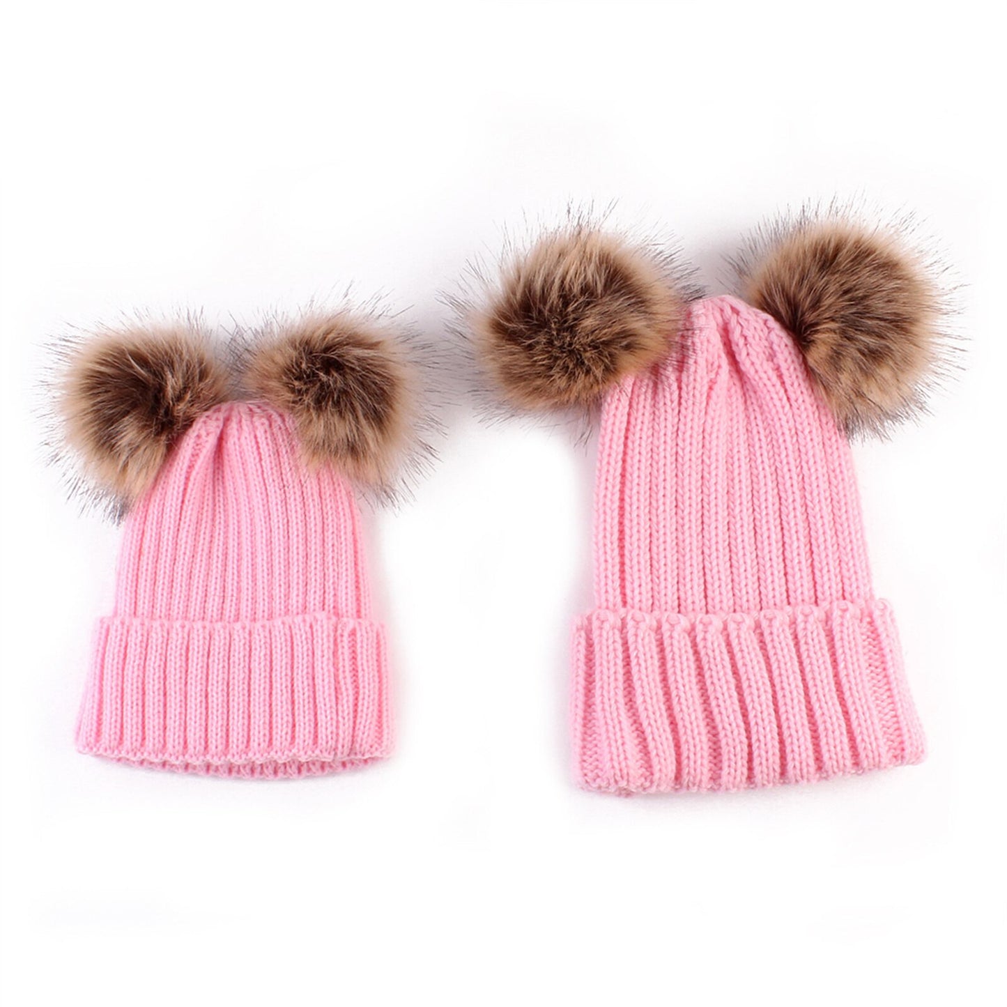 Cozy Matching Hats for Mommy and Me