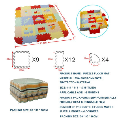 Safe & Educational Foam Play Mat