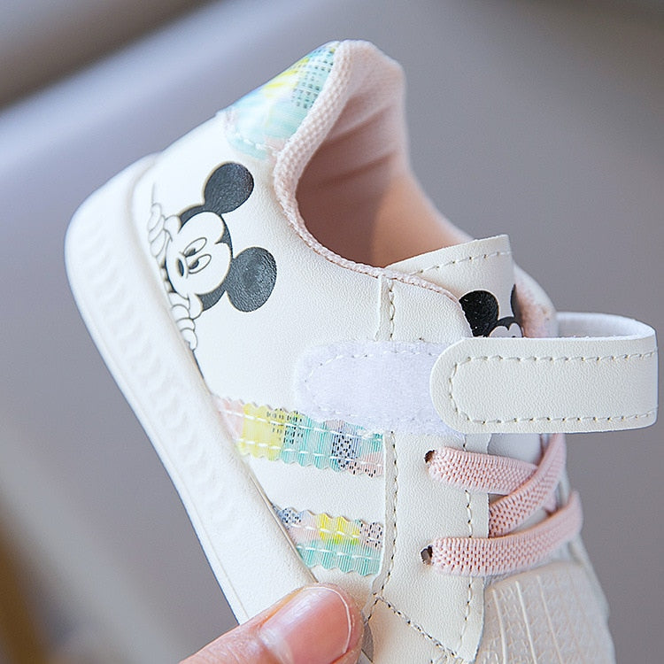 Disney White Casual Sneakers