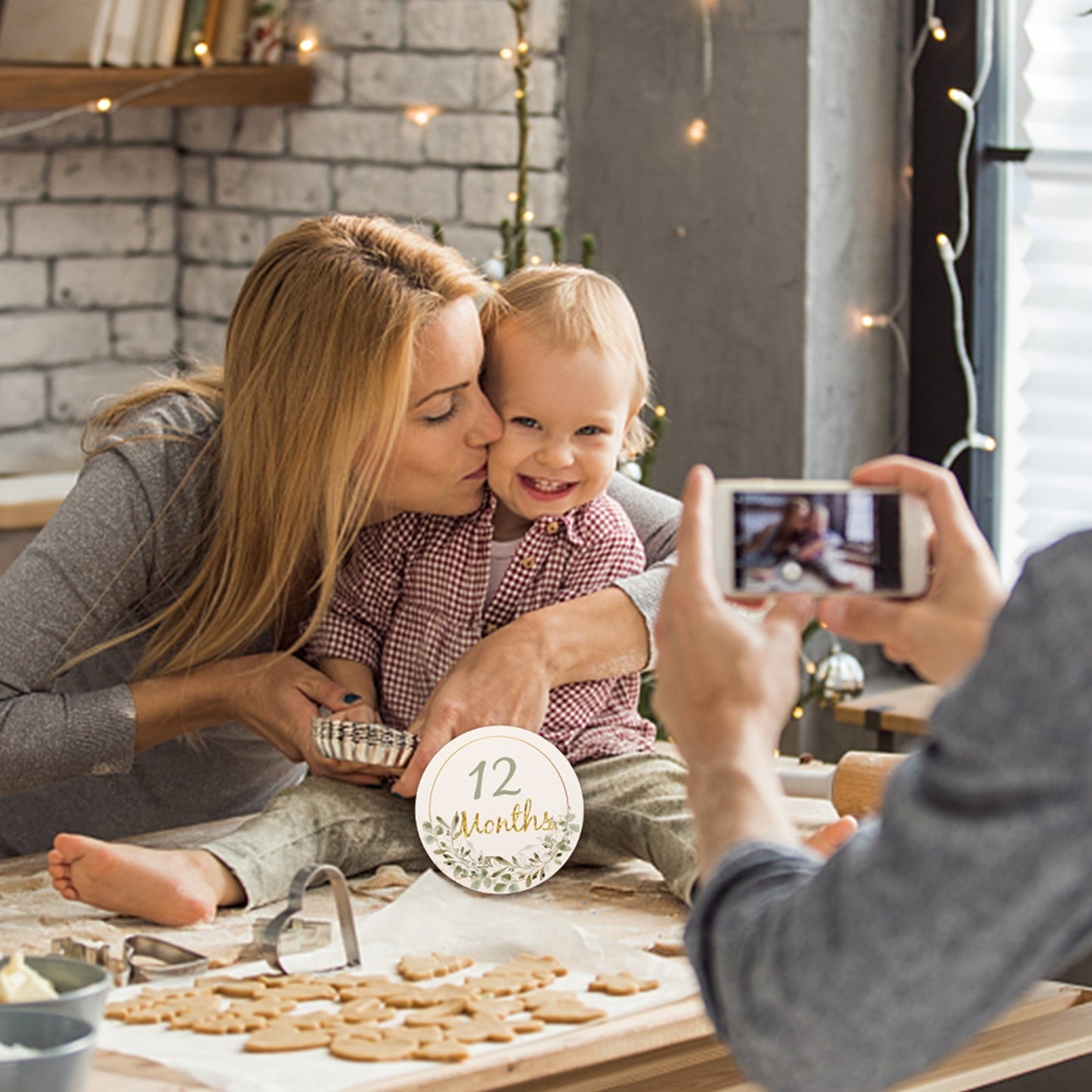 Baby Milestone Monthly Memorial Cards