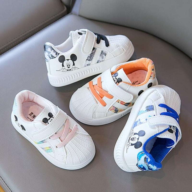 Disney White Casual Sneakers