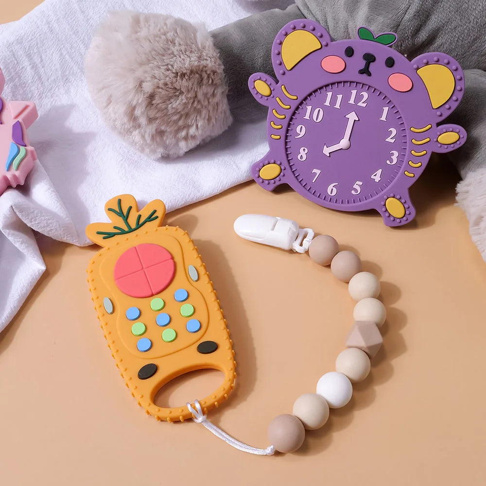 Soothing Remote Silicone Teether