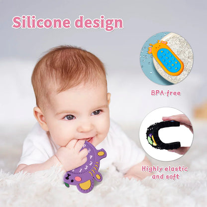 Soothing Remote Silicone Teether