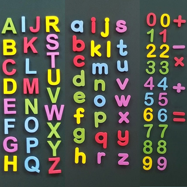 Magnetic Alphabet Letters